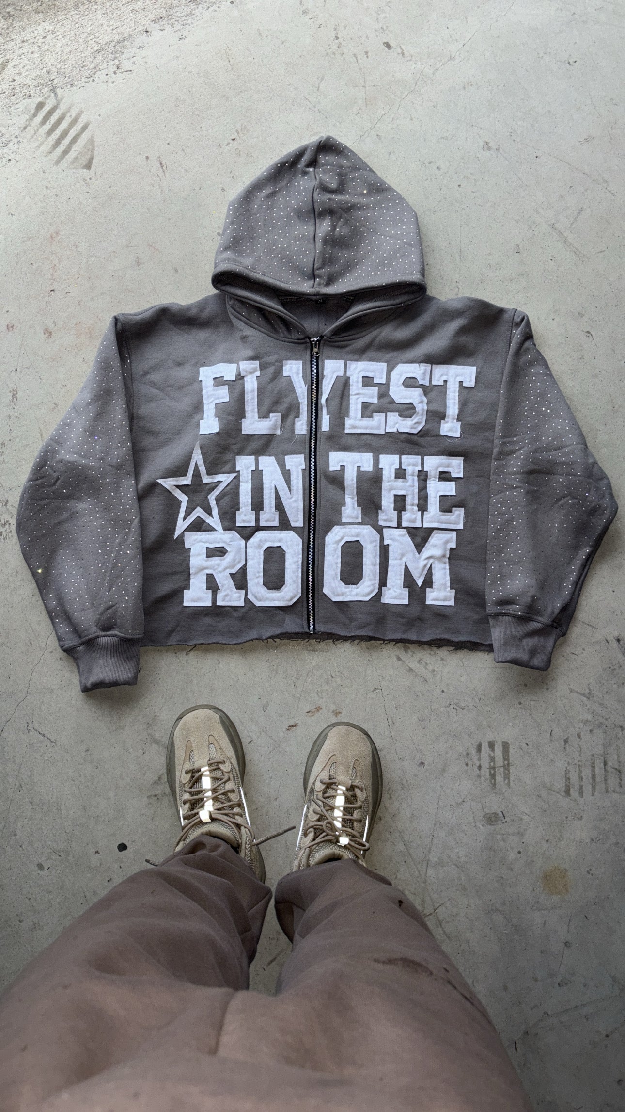 FLYEST 🌟 “WOLF” ZIP UP