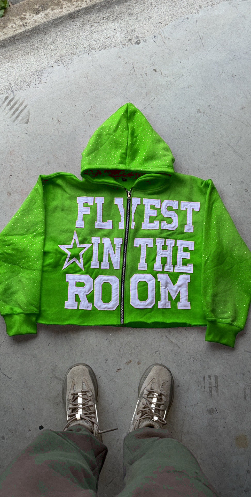 FLYEST 🌟 “ SLIMEE” ZIP UP