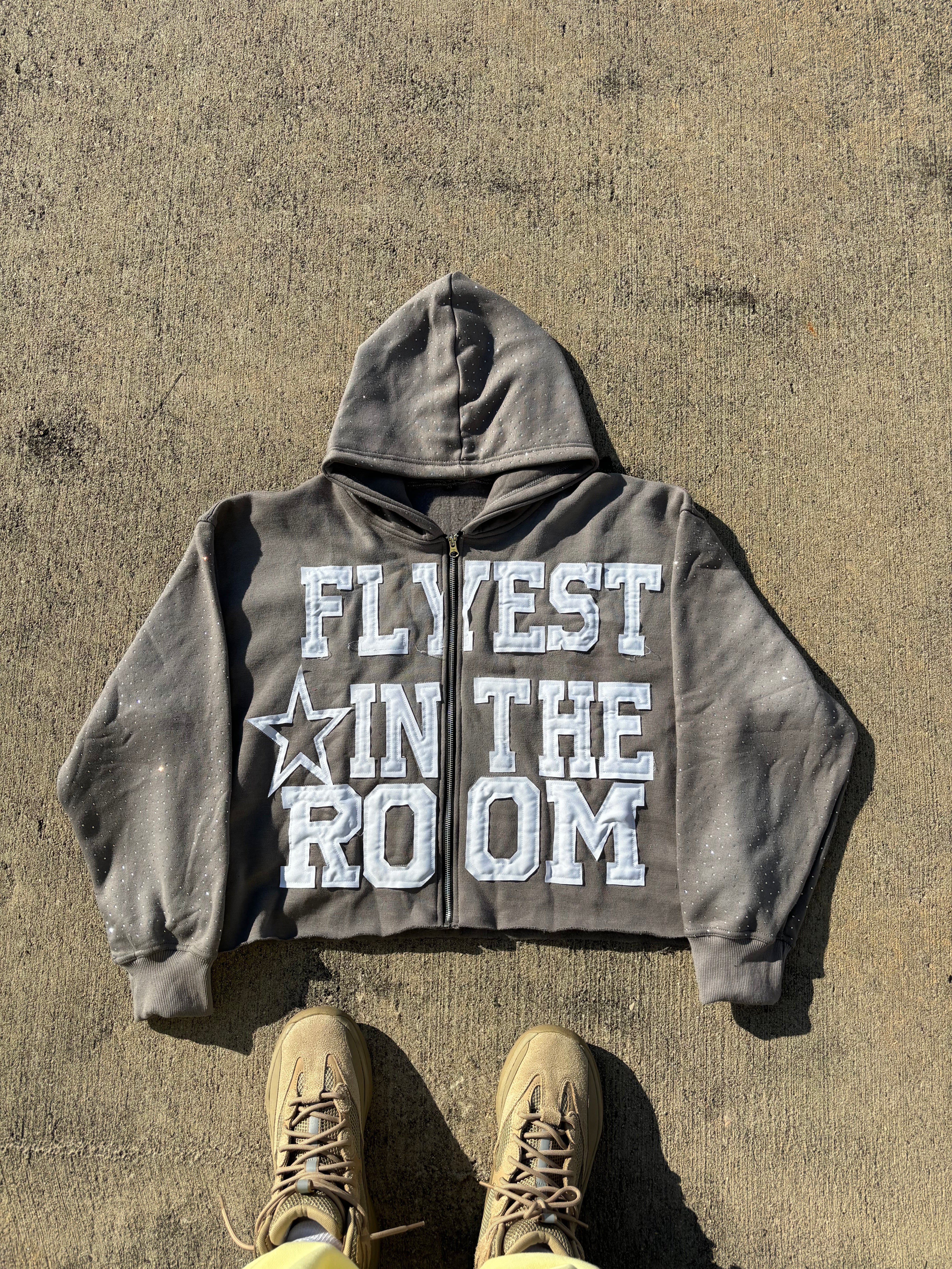 FLYEST 🌟 “WOLF” ZIP UP