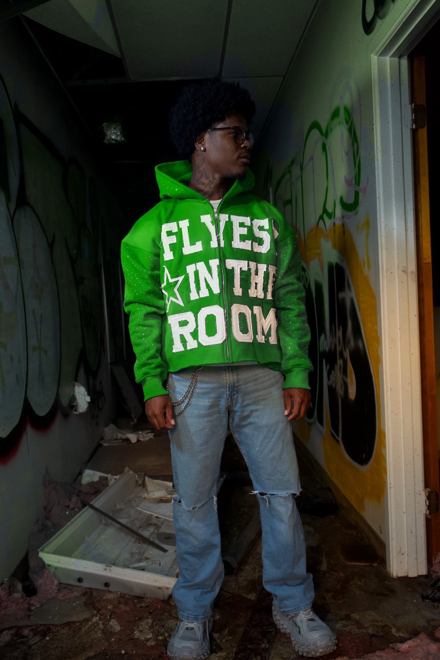 FLYEST 🌟 “ SLIMEE” ZIP UP