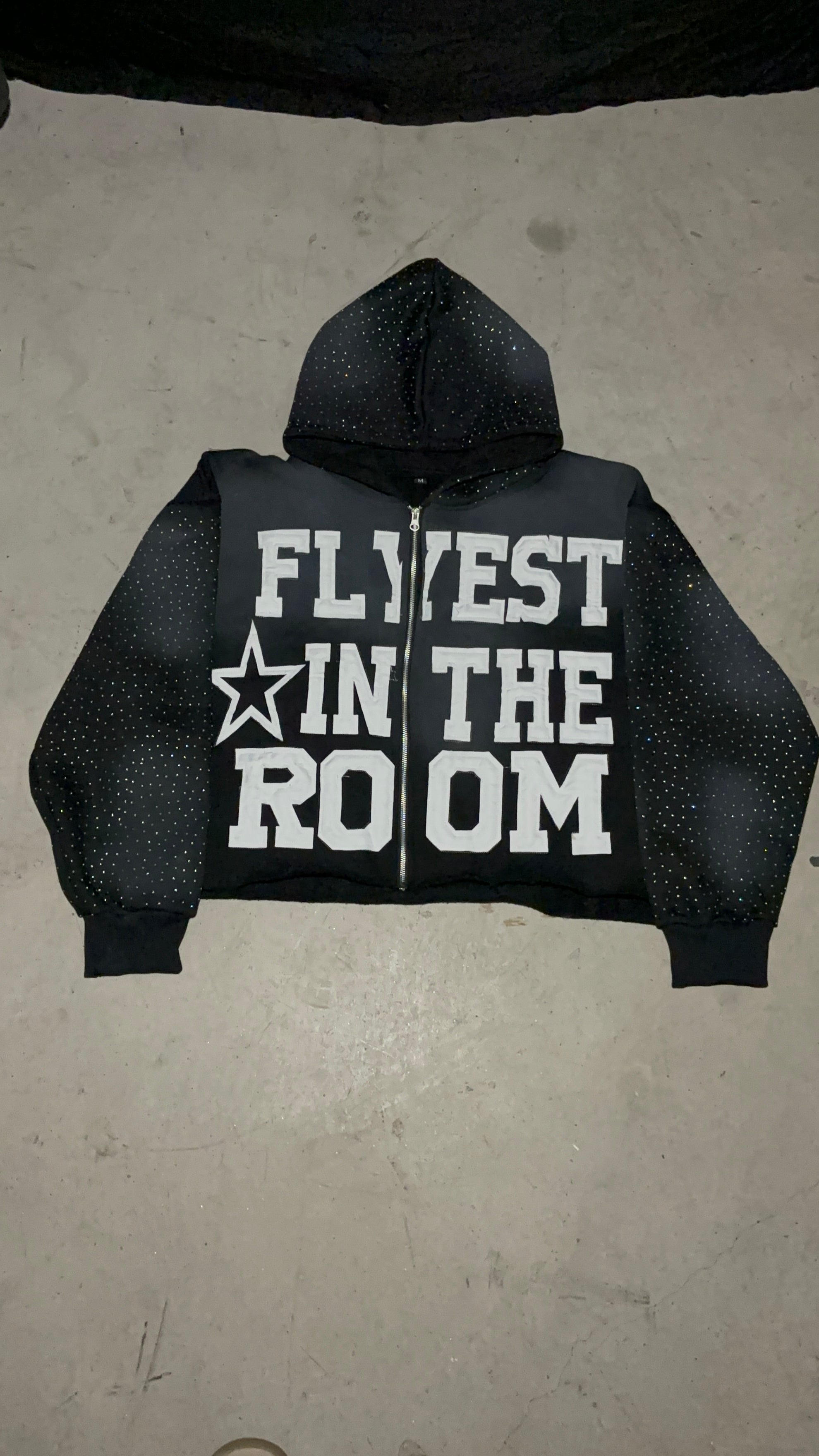 FLYEST 🌟 “BLACKOUT” ZIP UP