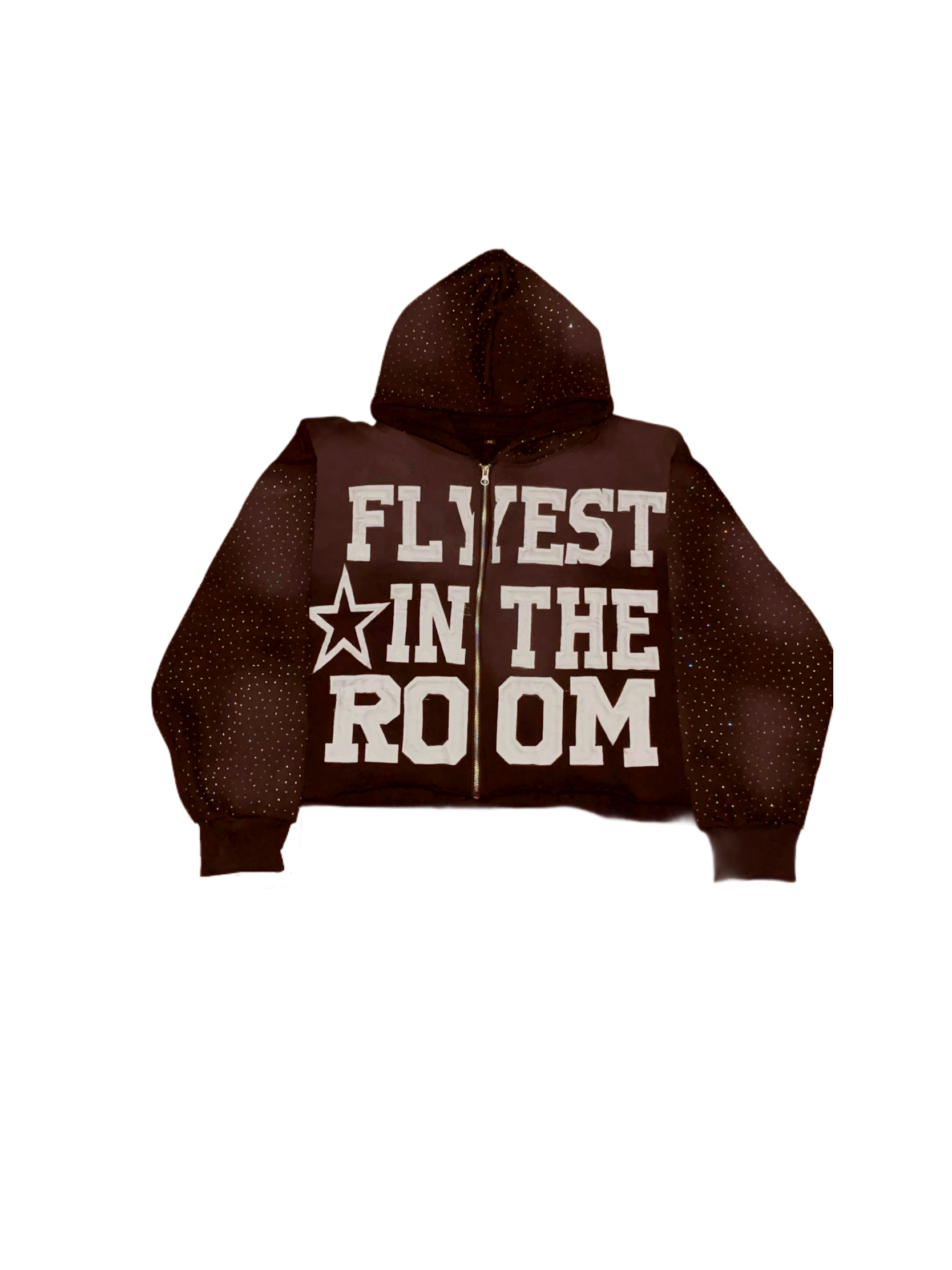 FLYEST 🌟 “BROWN” ZIP UP